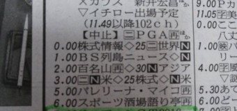 2日（火）今夜7時NHK BS1放映！