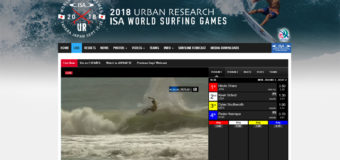 2018 URBAN RESARCH ISA WORLD SURFING GAMES観戦中！