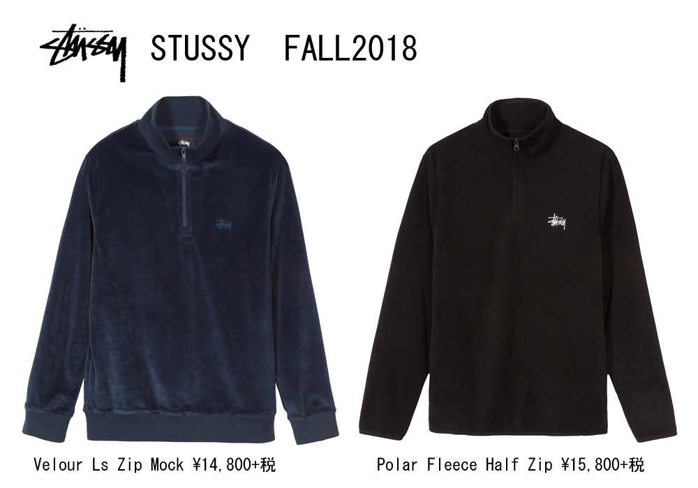 Stussy FW23 DICE FUZZY CREW コントラストカラーダイス+aethiopien