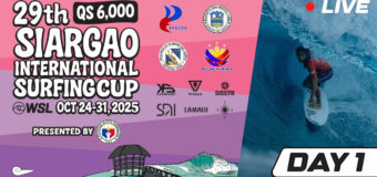 WSL「シャルガオ・インターナショナル・サーフィンカップQS6000」開幕！