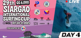 WSL「シャルガオ・インターナショナル・サーフィンカップQS6000」4日目！