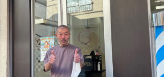 今年最後の散髪に・・・