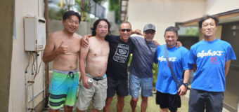 お盆休みサーフ！